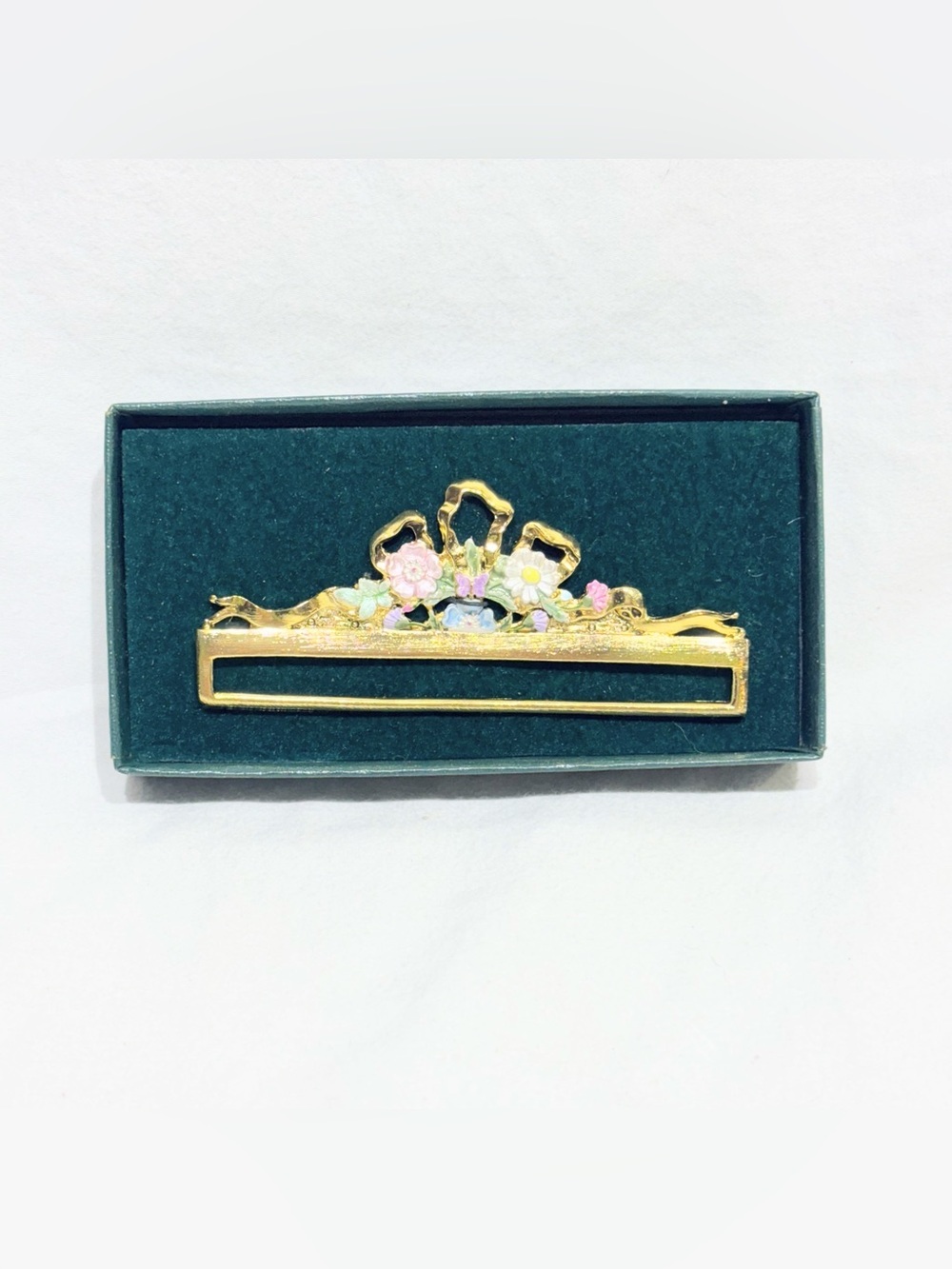 Rare New Just Nan PullWare BellPull Hardware Floral Ribbon Cross Stitch